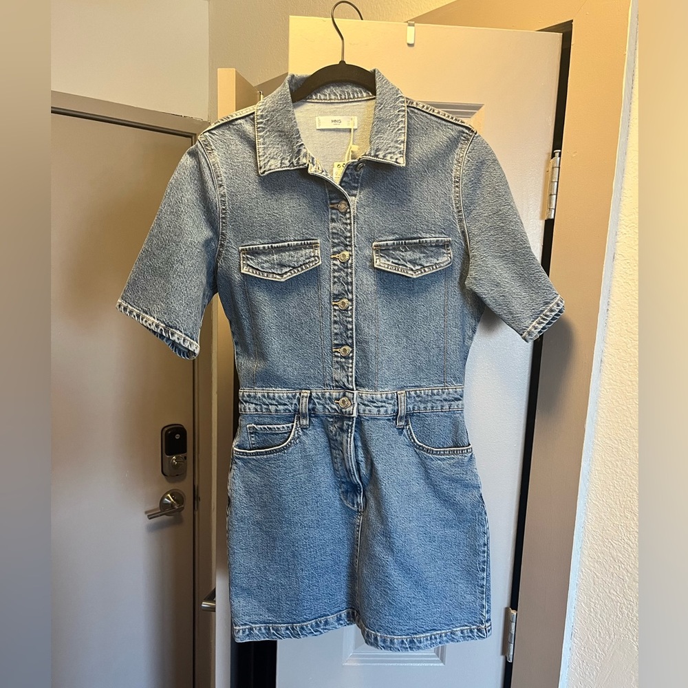 Mango NWT Denim Dress